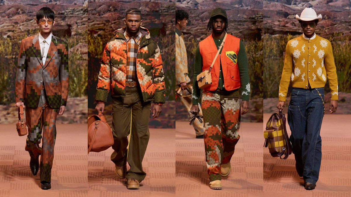 Louis Vuitton Fall/Winter 2024 Menswear – Chuyến phiêu lưu về miền Viễn Tây nước Mỹ của Pharrell Williams