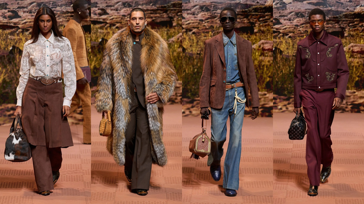 Louis Vuitton Fall/Winter 2024 Menswear – Chuyến phiêu lưu về miền Viễn Tây nước Mỹ của Pharrell Williams