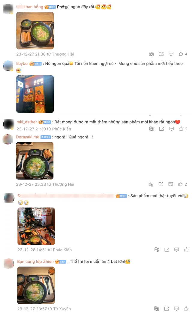 Chi Pu mở quán phở tại Thượng Hải, netizen xứ Trung nhận xét thế nào ?