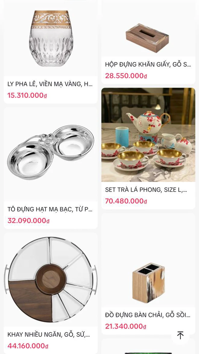 Thái Công mở bán hàng online điểm lại loạt sản phẩm giá 'trên trời"
