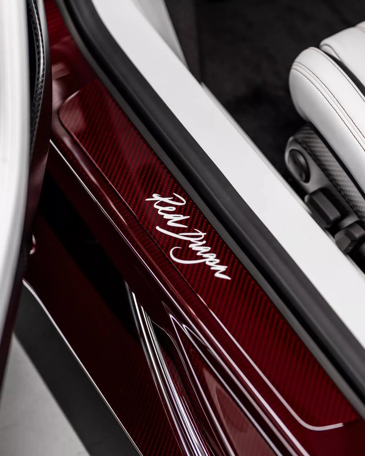 Bugatti Chiron Red Dragon