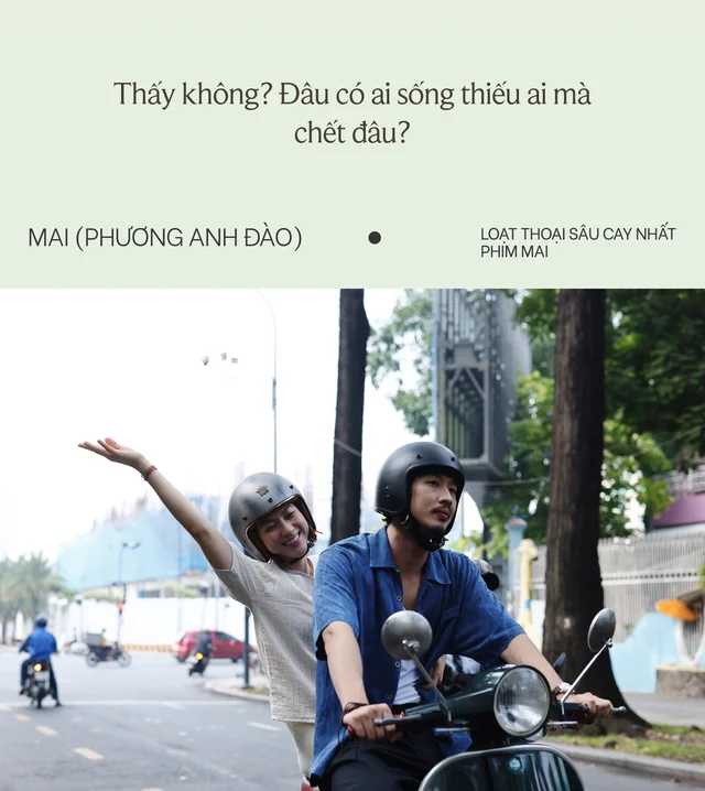 Loạt câu thoại "suy" cực độ trong phim Mai của Trấn Thành