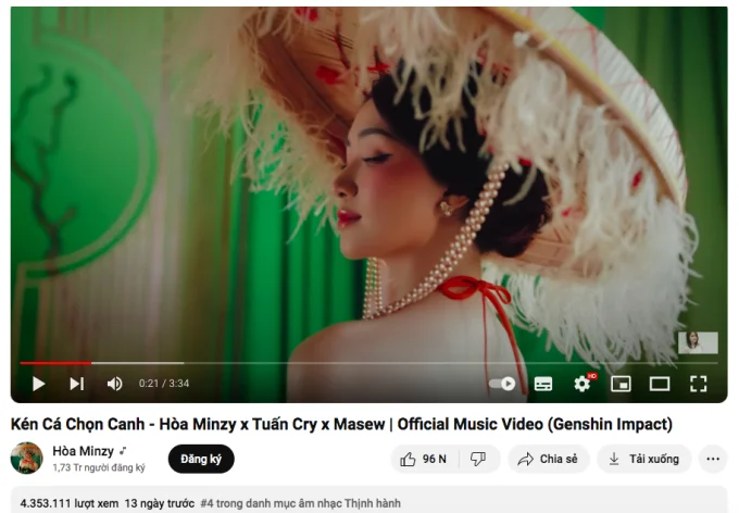 Nhạc phim của Trấn Thành thống lĩnh Top 1 Trending YouTube