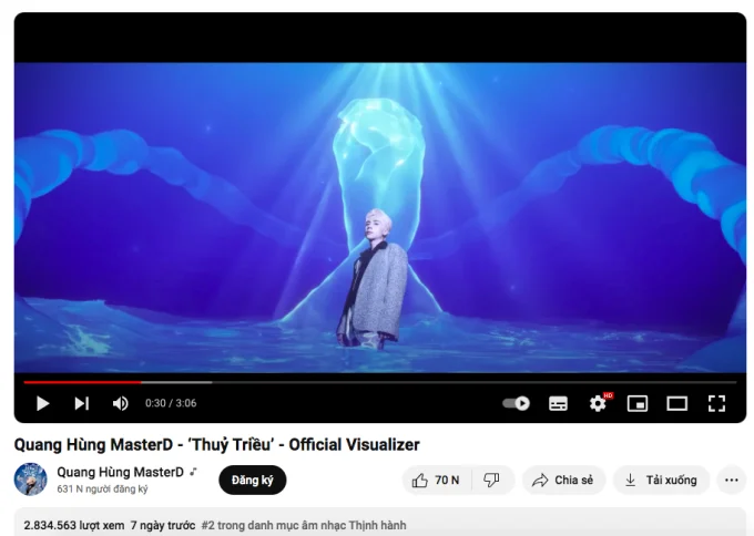 Nhạc phim của Trấn Thành thống lĩnh Top 1 Trending YouTube