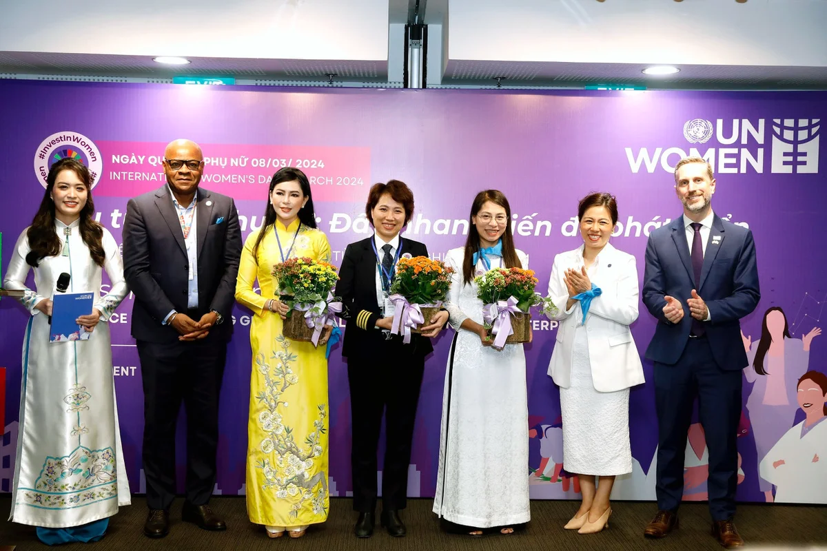 CEO IPPG phát biểu tại diễn đàn của UN Women nhân ngày Quốc tế Phụ nữ
