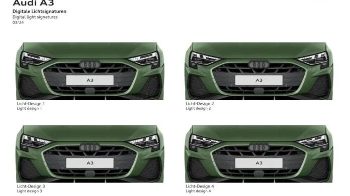 Mẫu xe Audi A3 2025