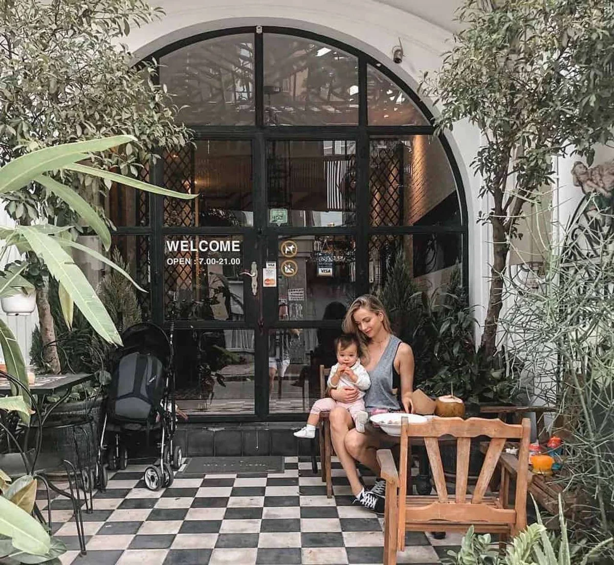 Cafe sang chảnh tại Sài Gòi