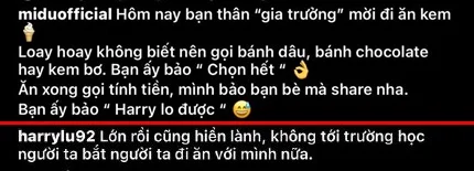 Midu và Harry Lu