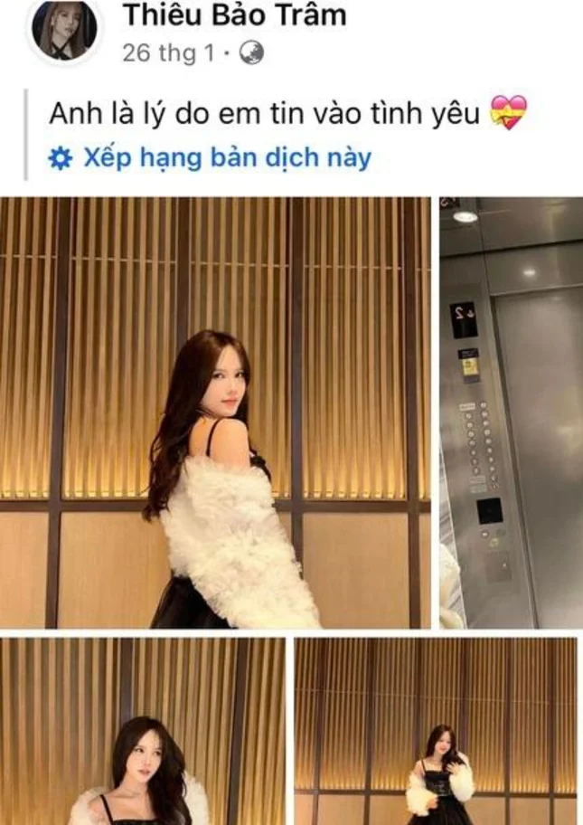 Thiều Bảo Trâm vướng tin đồn hẹn hò với mỹ nam kém 10 tuổi, "người ấy là ai"?