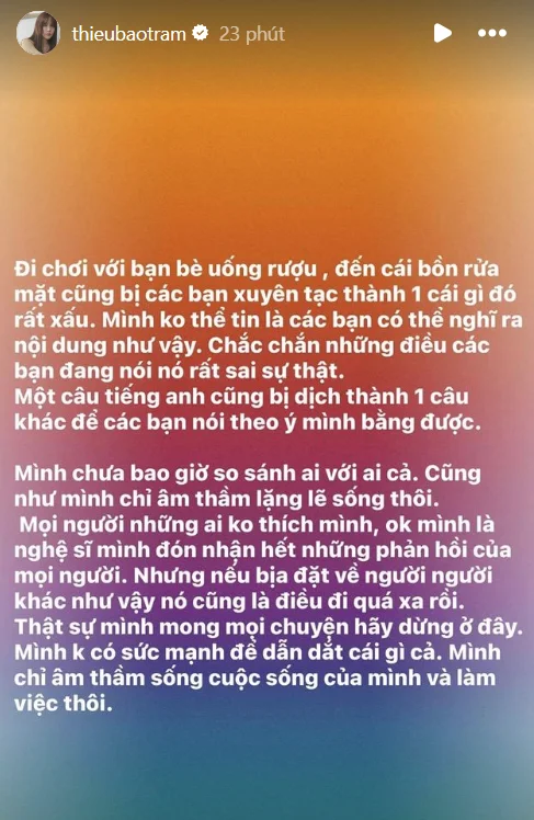 MXH truyền nhau những hình ảnh không hay về bạn trai Thiều Bảo Trâm