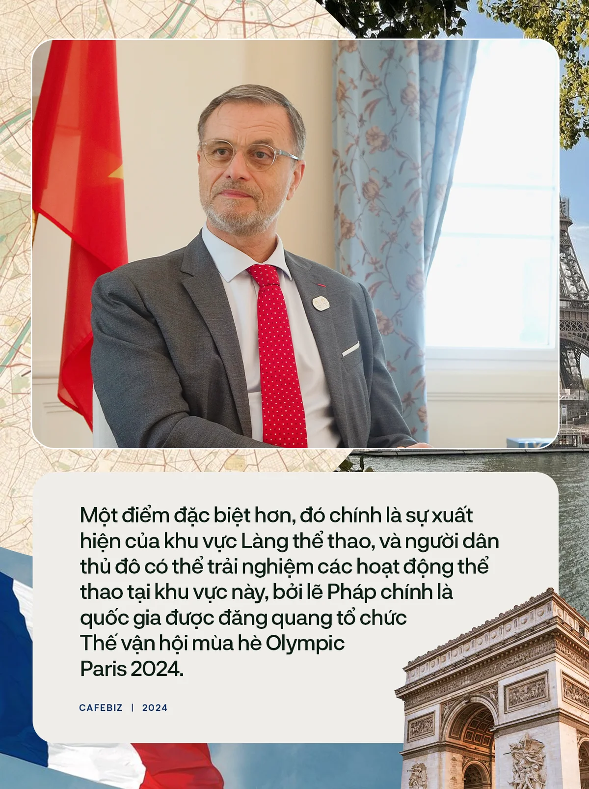 Đại sứ Pháp Balade en France 2024 hơn cả ẩm thực