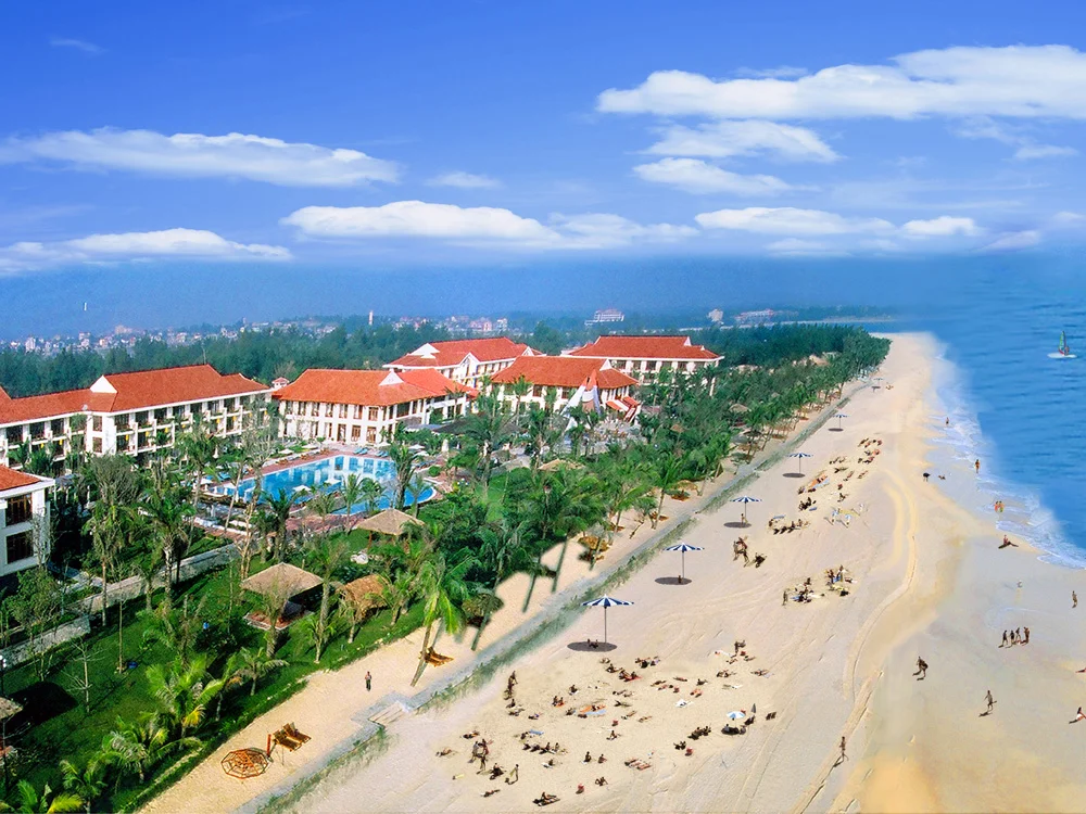 Biển Nhật Lệ tại Quảng Bình