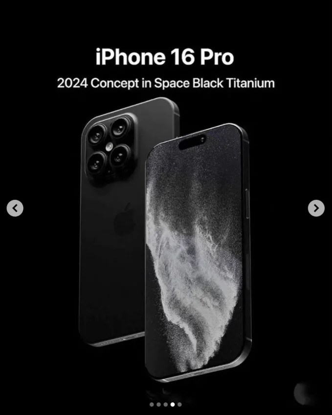 Lộ diện iPhone 16 Pro màu hồng đẹp không tì vết, xám titan nay chỉ còn là cái tên