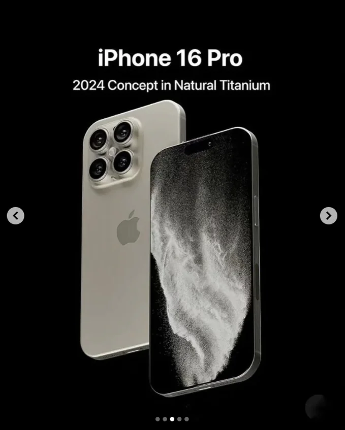 Lộ diện iPhone 16 Pro màu hồng đẹp không tì vết, xám titan nay chỉ còn là cái tên