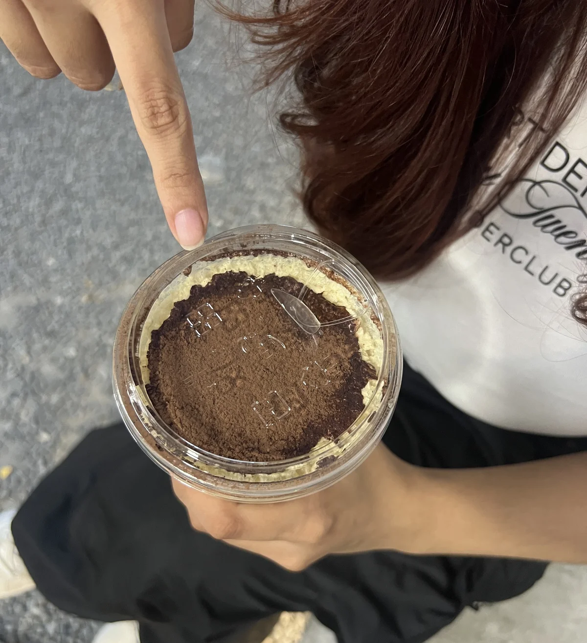 nước dừa kem matcha
