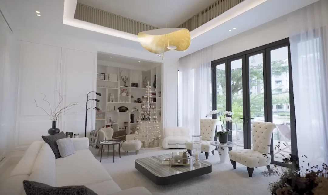 ''Bà hoàng Hermes'' tiếp tục ''đập hộp'' dinh thự rộng gần 750m2 ở Singapore: riêng phòng tắm và nhà bếp được ốp đá cẩm thạch quý hiếm