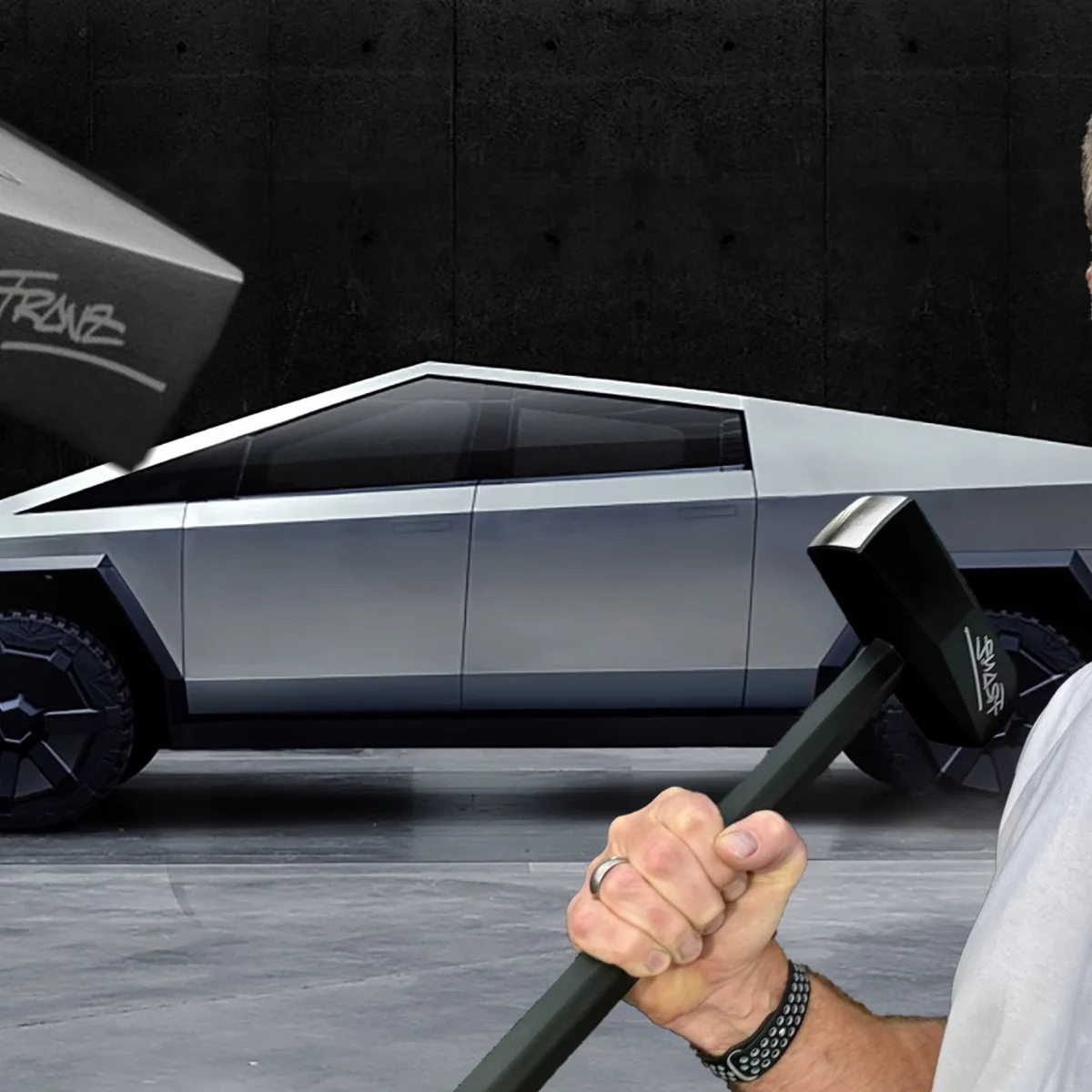 Tesla ra mắt... búa tạ CyberHammer: Thiết kế cực chất lấy cảm hứng từ Cybertruck, giới hạn chỉ có 800 chiếc
