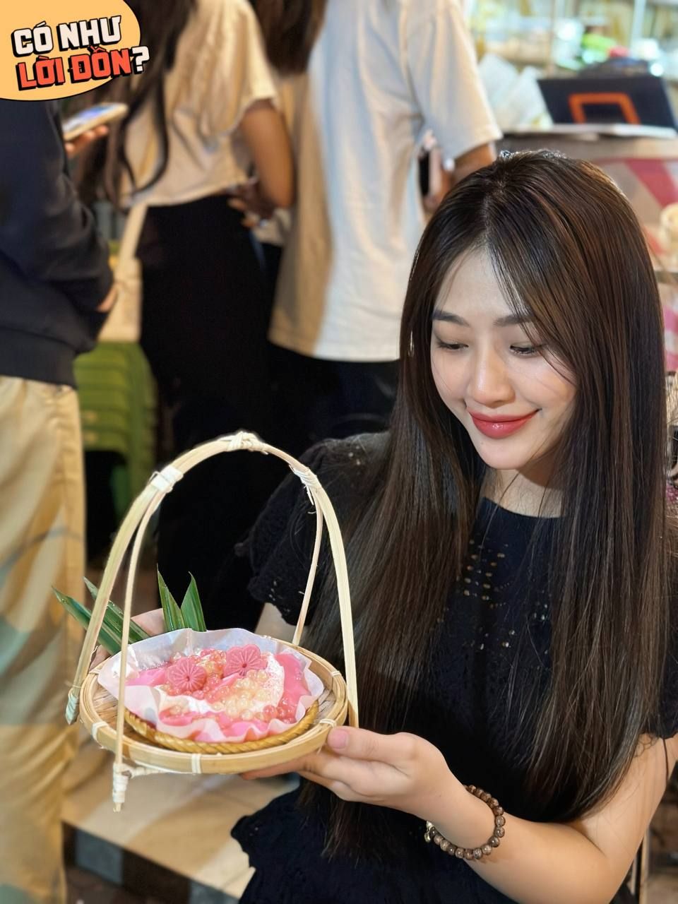 Món tàu hũ hoa anh đào