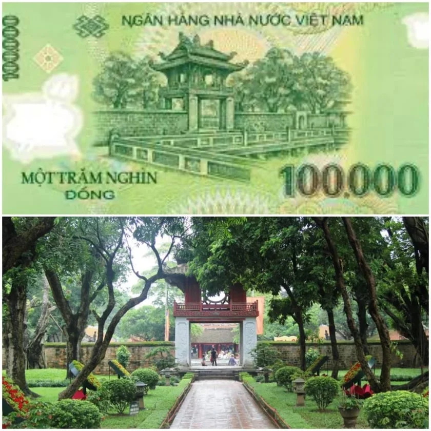 Hình in trên tiền Việt Nam