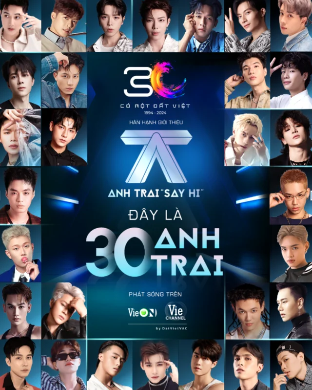 Anh Trai Say Hi hội tụ loạt tên tuổi cực hot vì sao lại có 30 thí sinh