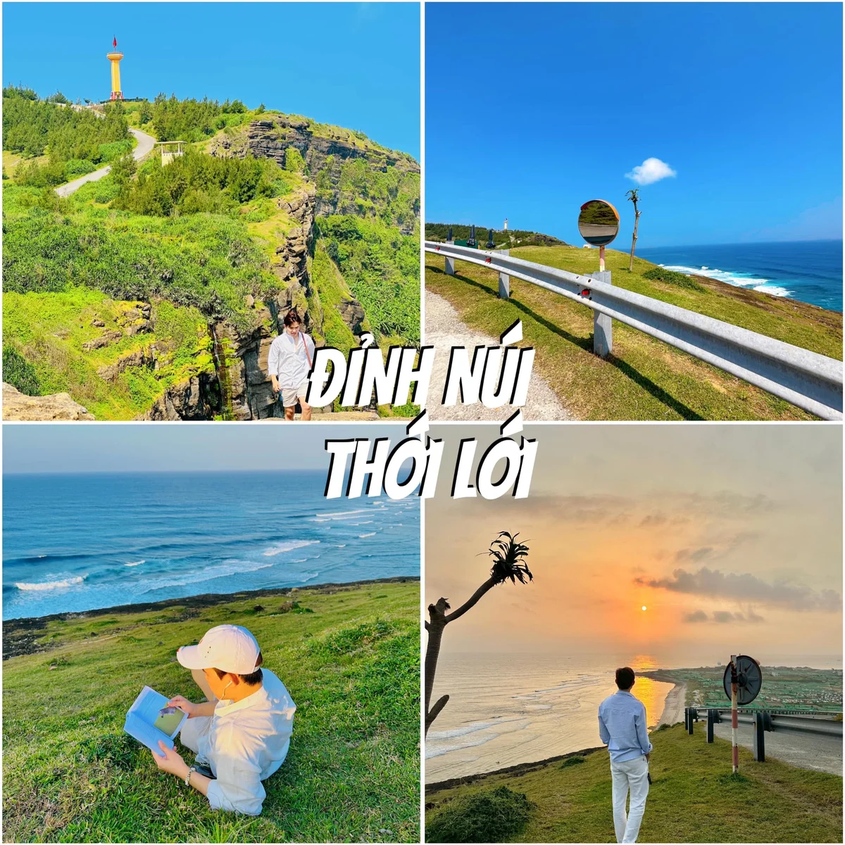 Địa điểm check-in tại huyện đảo Lý Sơn.