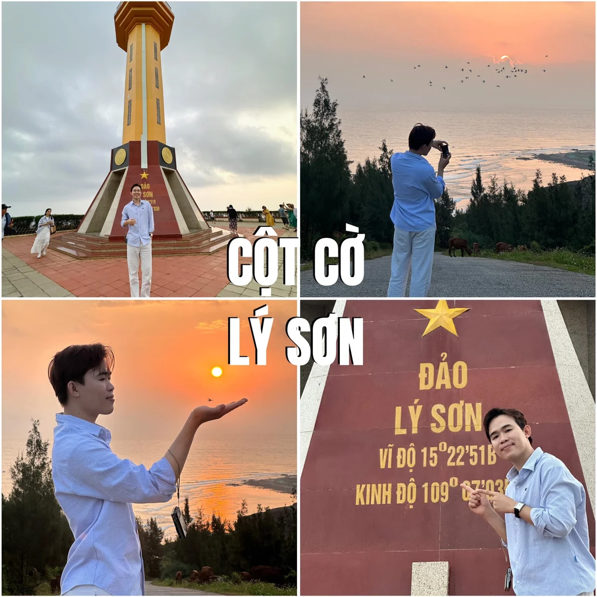 Địa điểm check-in tại huyện đảo Lý Sơn.