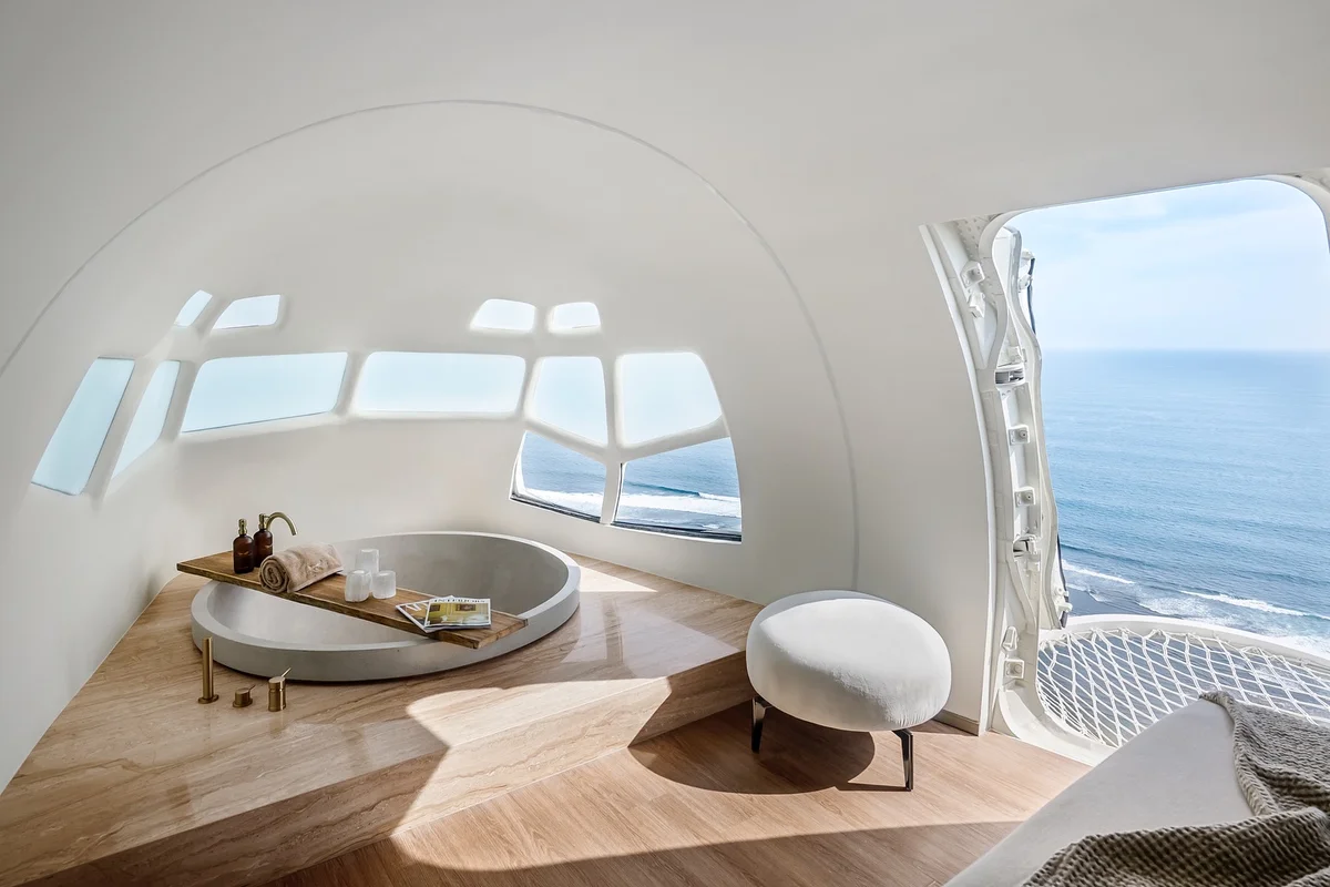 Biệt thự máy bay nghỉ dưỡng độc đáo ở Bali