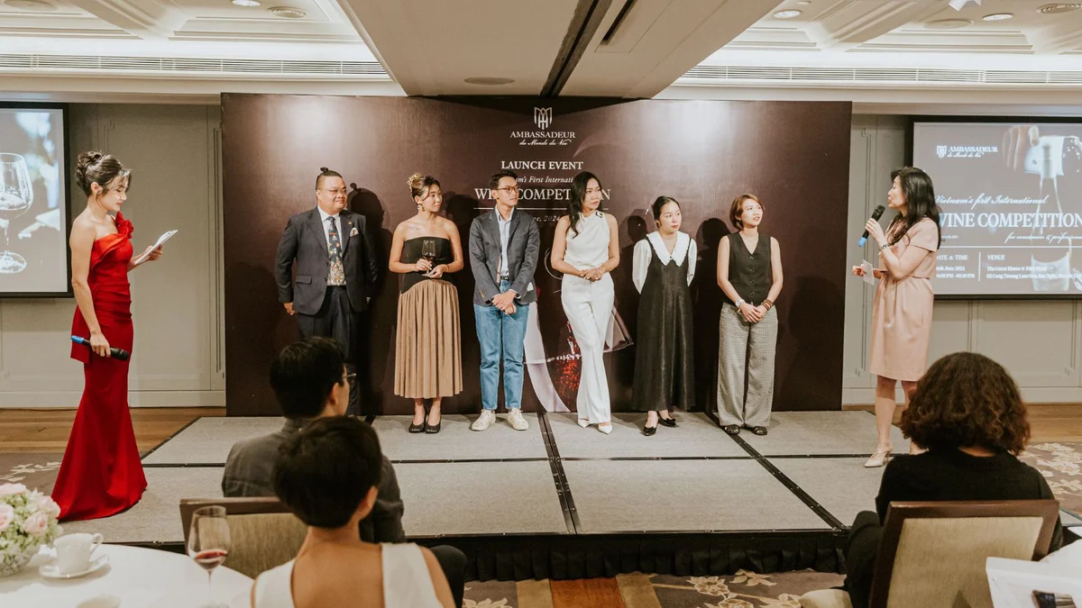 Ambassadeur du Monde du Vin: Cuộc thi rượu vang quốc tế đầu tiên tại Việt Nam