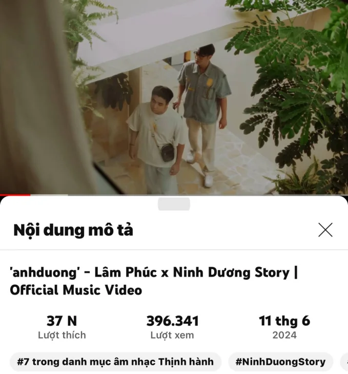 Ninh Dương Story thêm một lần nữa vượt mặt Sơn Tùng