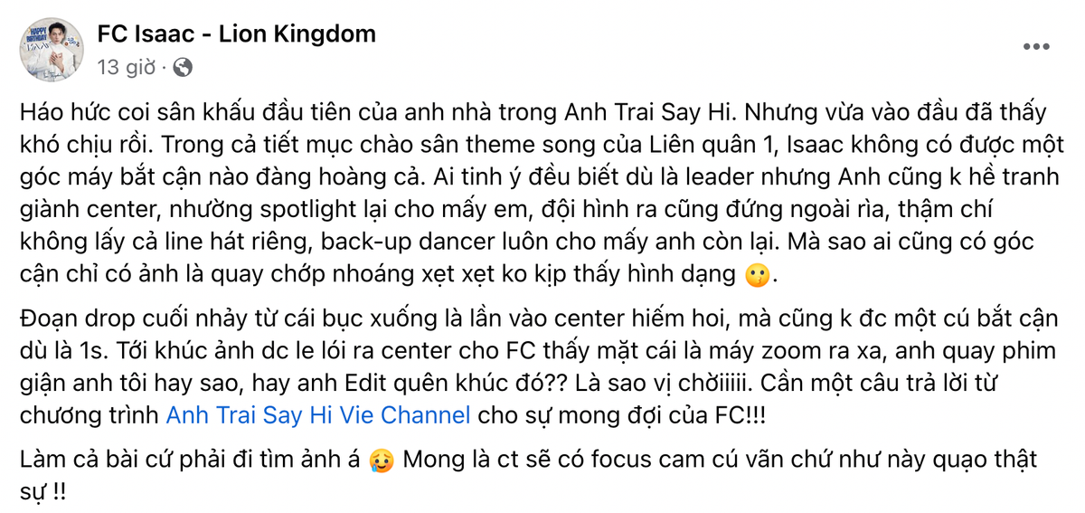 Anh Trai Say Hi: Anh Tú Atus bất ngờ tỏa sáng