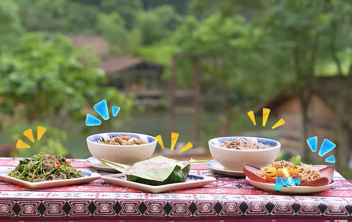 Trường Giang, Ngô Kiến Huy tròn mắt trước bữa ăn của 2 Ngày 1 Đêm