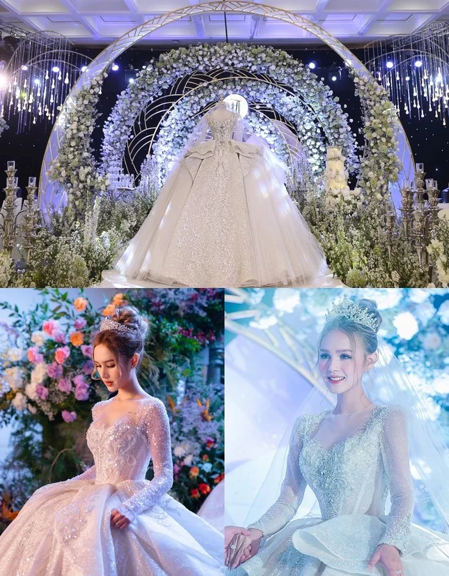 Trước khi vướng tin đồn Xoài Non chia tay, cả 2 đều có đám cưới xa hoa