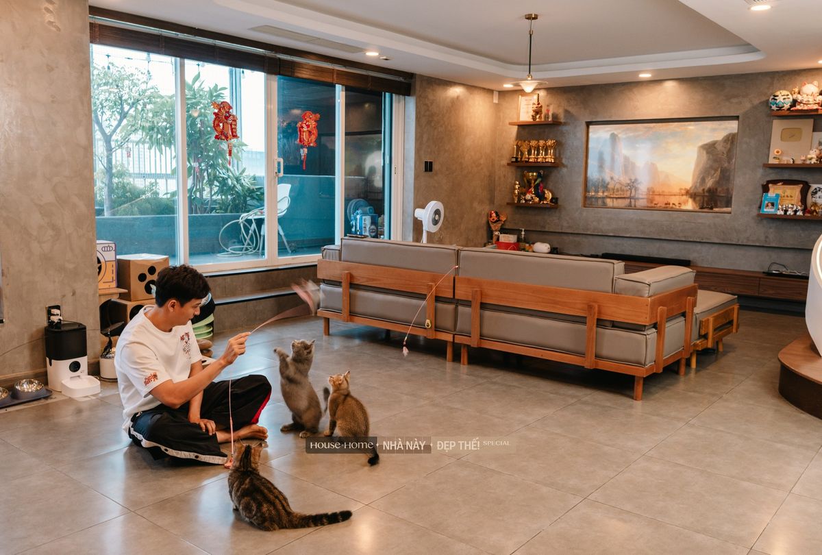 Căn penthouse của Ngô Kiến Huy