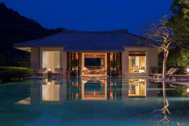 "Bóc" giá Amanoi resort Midu và chồng đi trăng mật