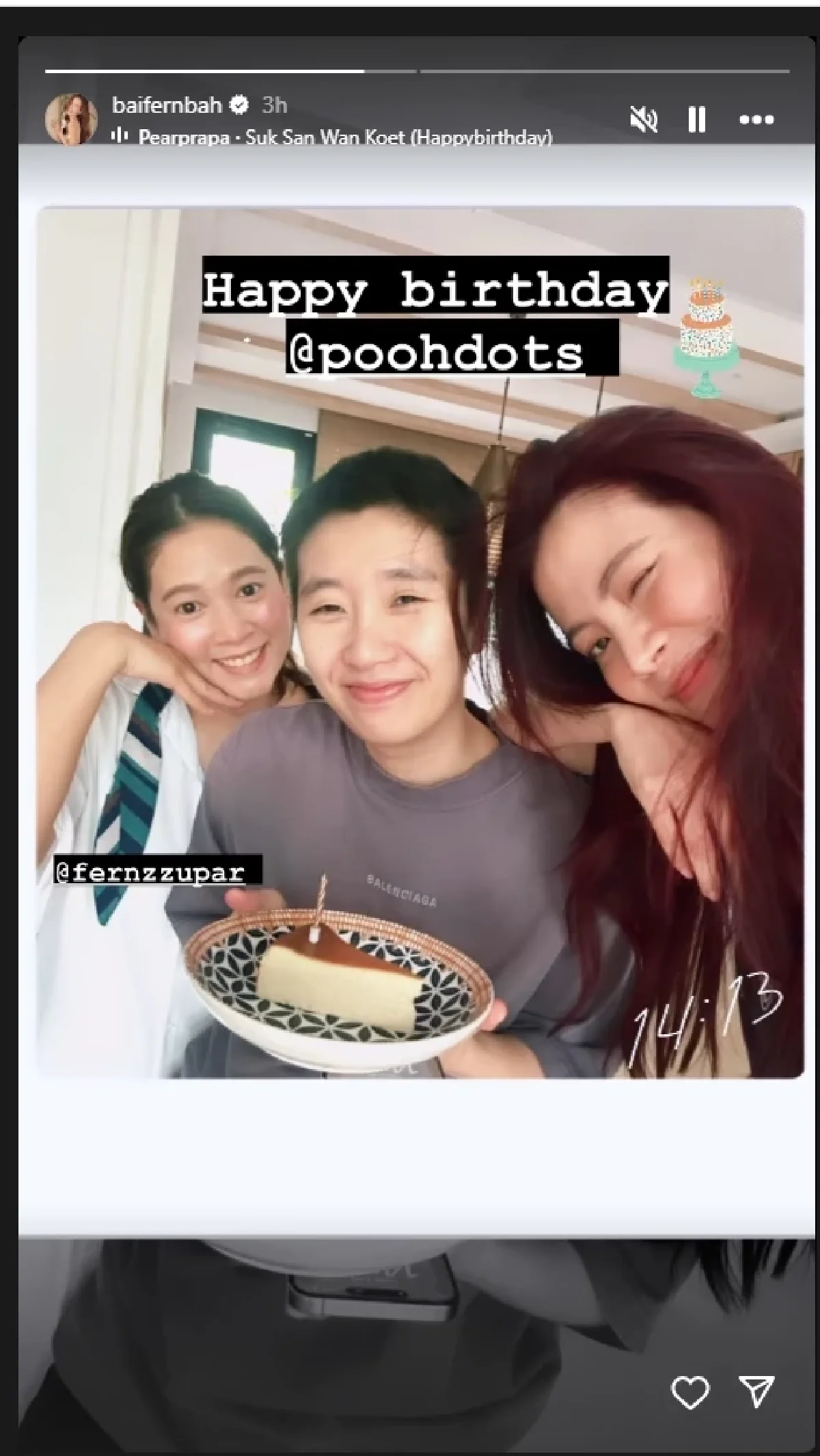 Nine Naphat và Baifern chia tay