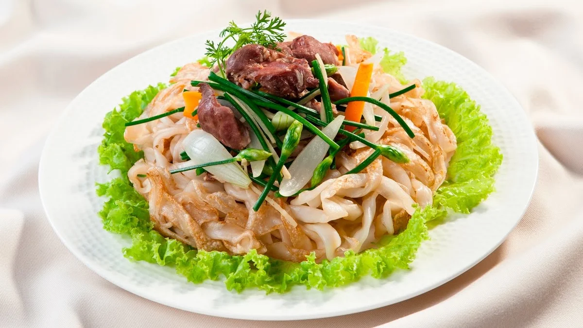Rau muống xào tỏi