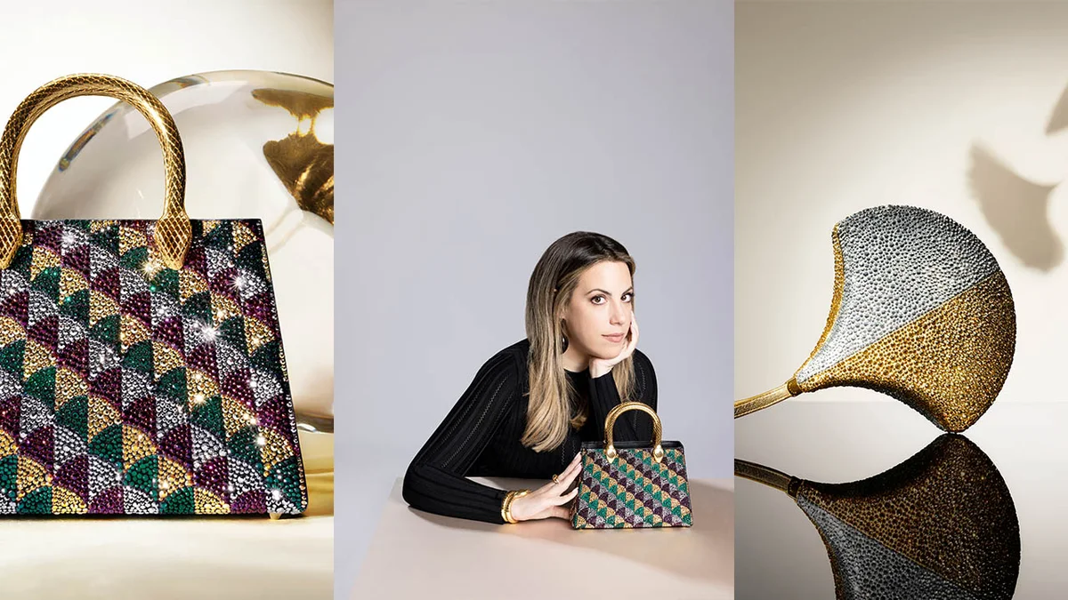 Mary Katrantzou và những chiếc túi xách diệu kỳ