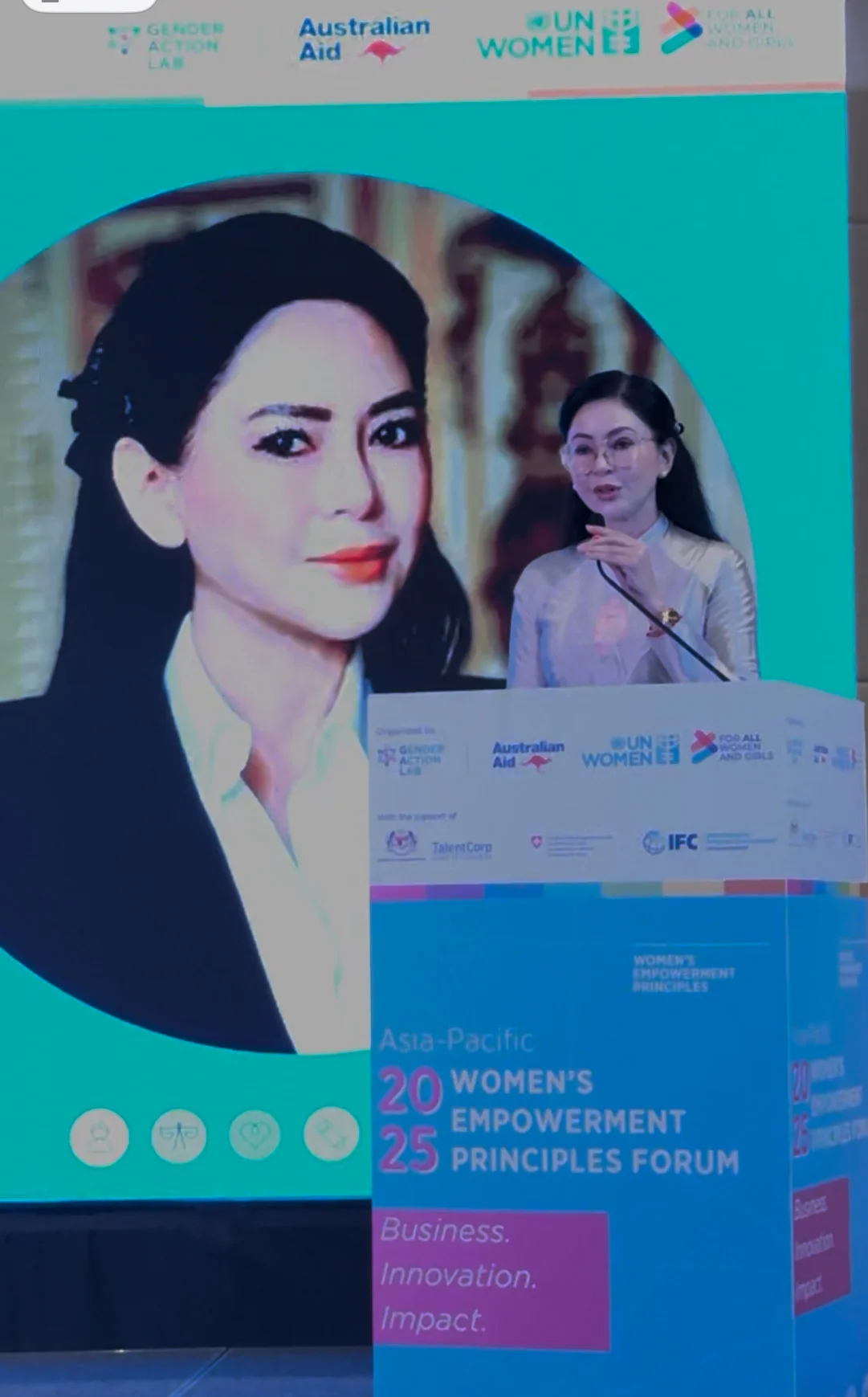 CEO IPPG – Lê Hồng Thủy Tiên được mời phát biểu tại Diễn đàn quốc tế WEPs Châu Á–Thái Bình Dương 2025 do Cơ quan Phụ nữ Liên Hợp Quốc (UN Women) tổ chức