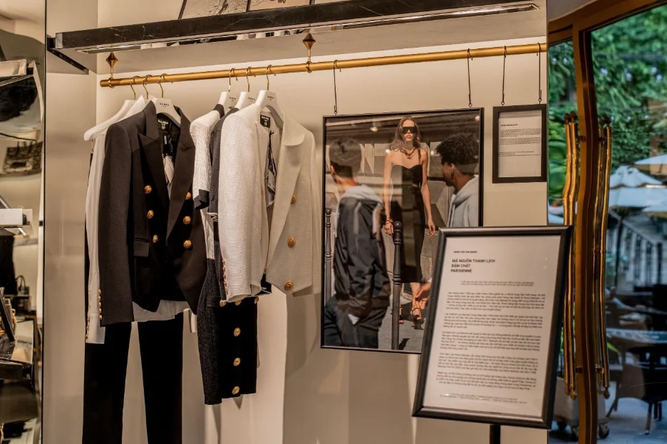 BALMAIN FROM PARIS TO VIETNAM