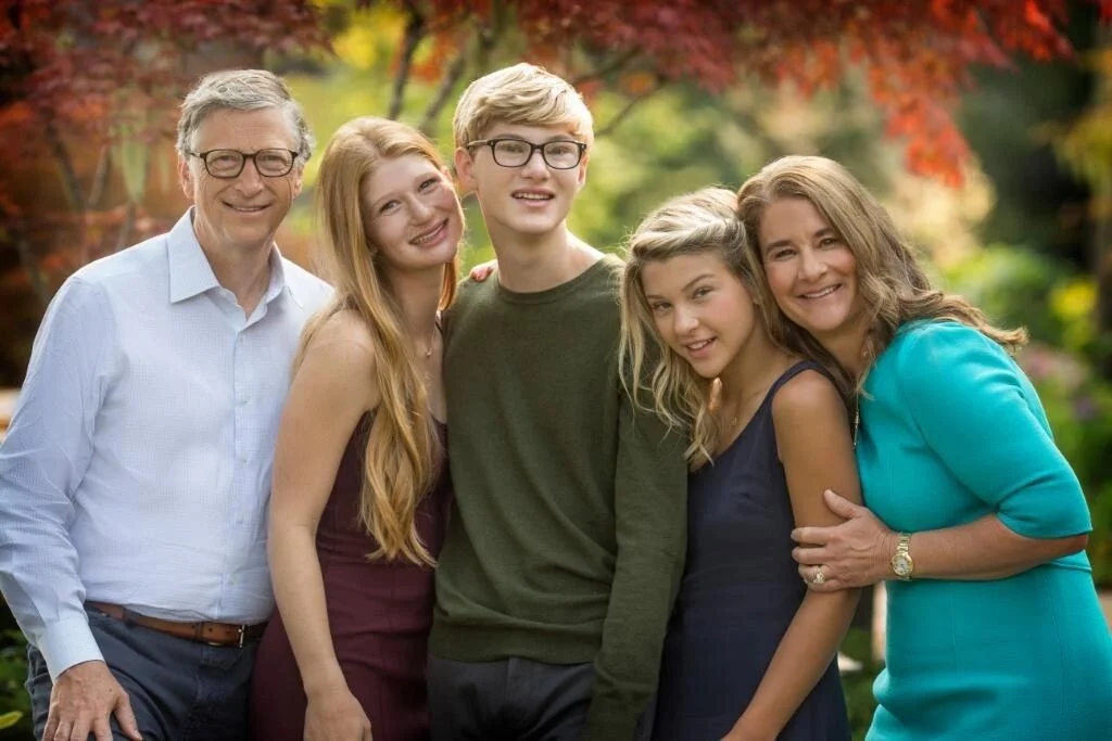 vợ chồng Bill Gates 