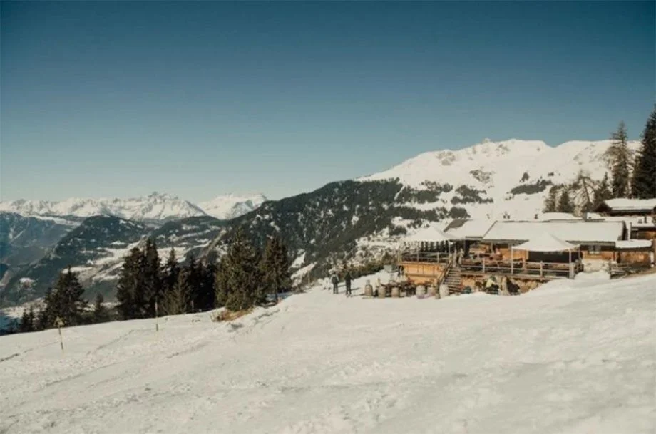 ngôi làng rượu vang Verbier 