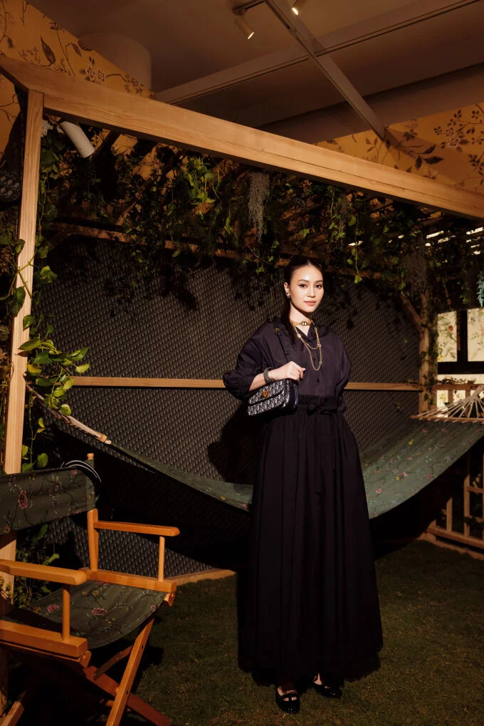 Lan Ngọc tại showroom Dior 