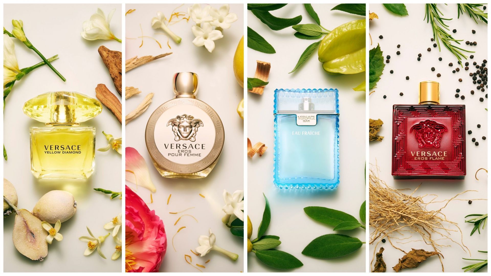 Khúc giao mùa rực rỡ đến từ hương thơm Versace