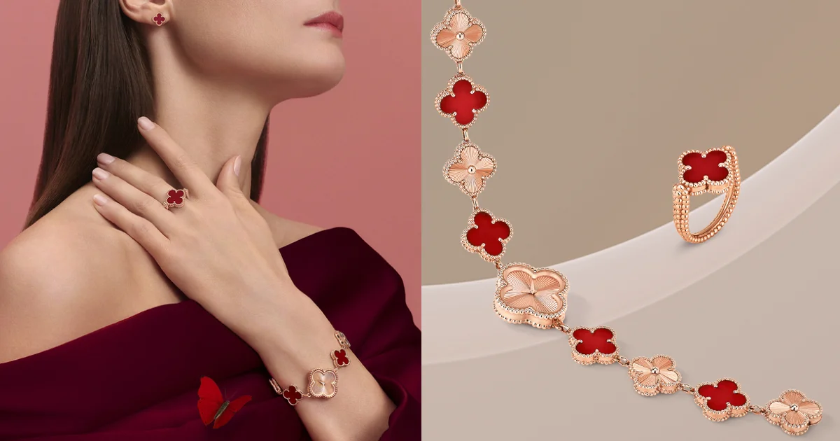 Van Cleef & Arpels bổ sung 4 thiết kế mới vào BST Alhambra biểu tượng