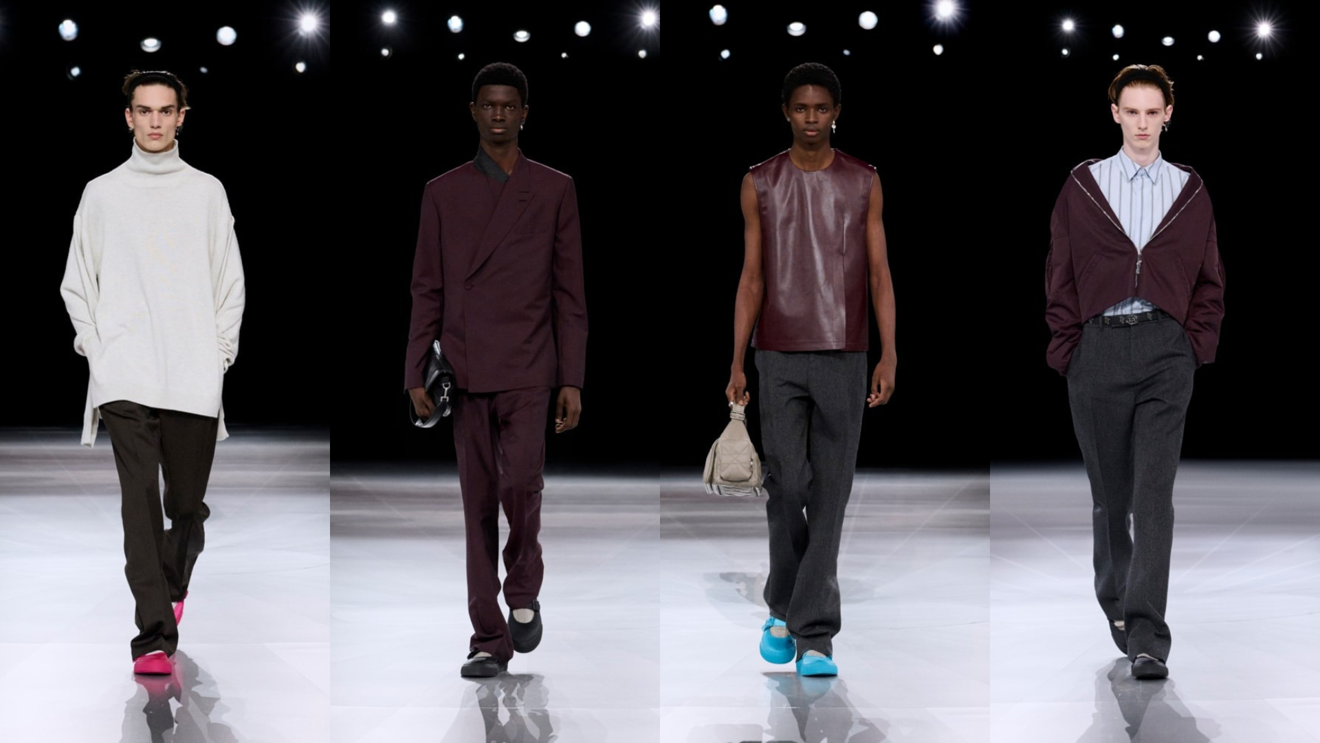 Dior Menswear Thu Đông 2024: Ngôn ngữ thiết kế từ Balletcore