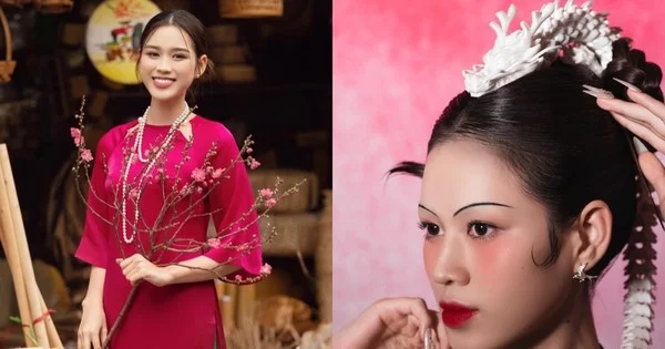 Hoa hậu Đỗ Thị Hà thử phong cách trang điểm lông mày siêu mảnh, trông ra sao?
