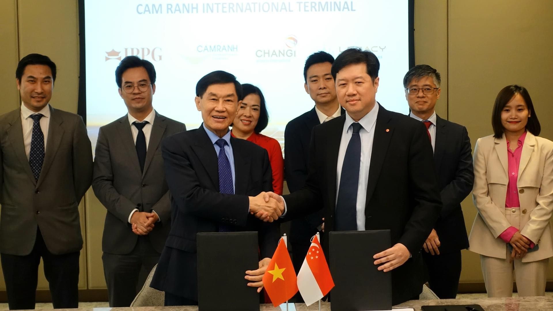 Nhà ga Quốc tế Cam Ranh hợp tác với Sân bay Quốc tế Changi