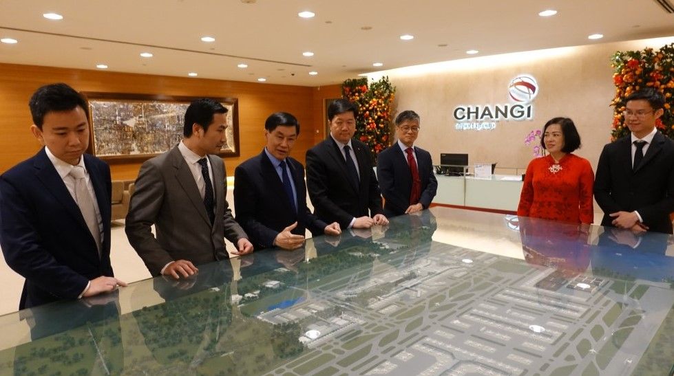 Nhà ga Quốc tế Cam Ranh hợp tác với Sân bay Quốc tế Changi