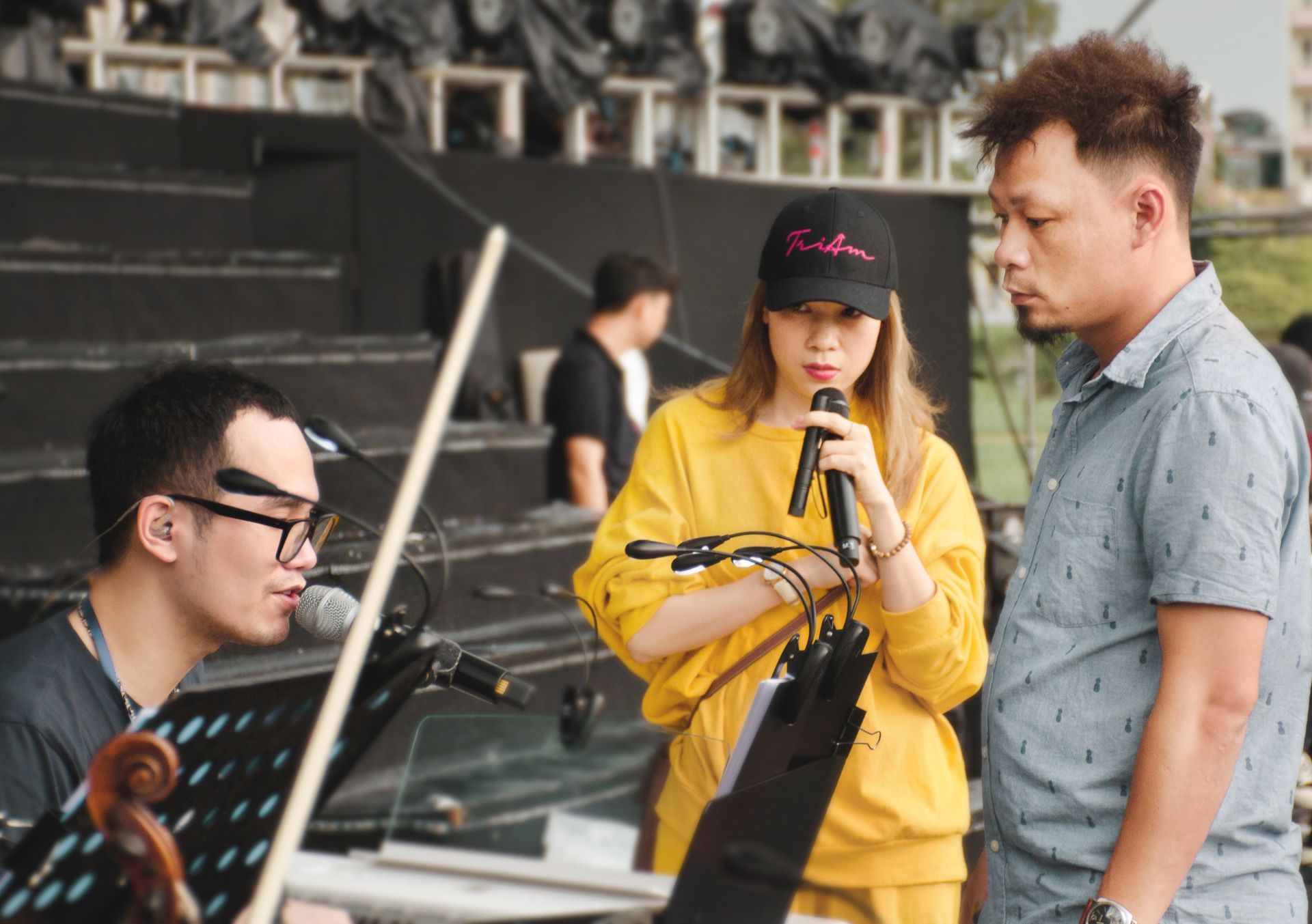 Ngãi Võ kết hợp cùng nhạc sĩ Đức Huy