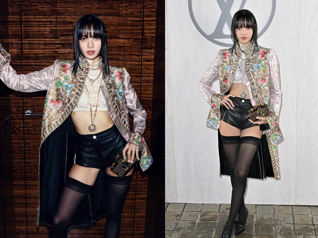 Lisa diện trang phục Louis Vuitton